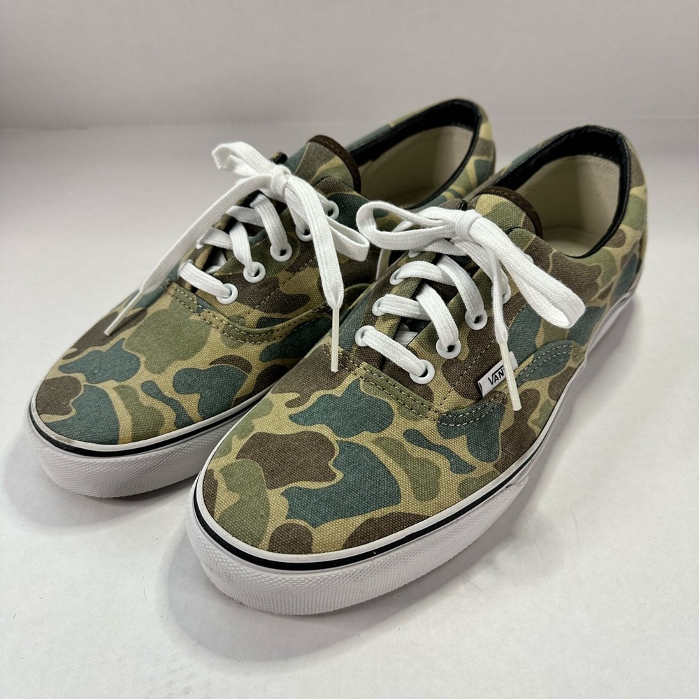 Vans Era Van Doren Canvas Sneaker - Camo Print - Like New - Size 11 Men